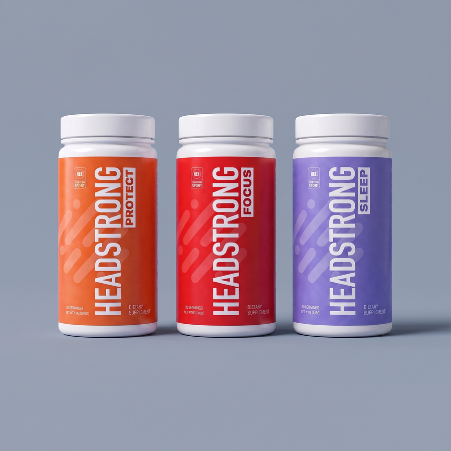 Headstrong PROTECT, FOCUS and SLEEP together, the Daily Brain Stack